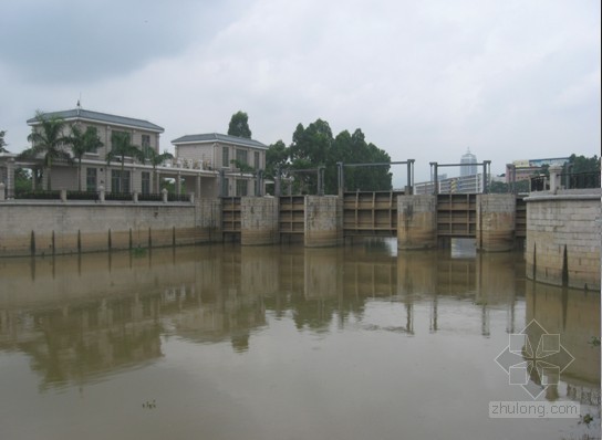 水闸设施改造资料下载-[广东]泵站改造防洪评价报告