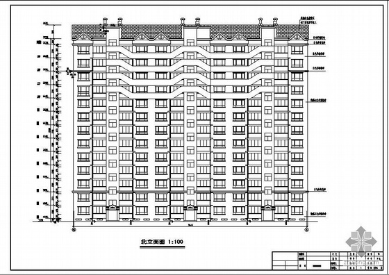 老虎窗结构图资料下载-某13层框架剪力墙住宅建筑结构设计图