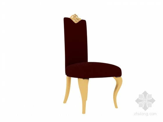 时尚沙发椅3D模型资料下载-沙发椅子3D模型下载
