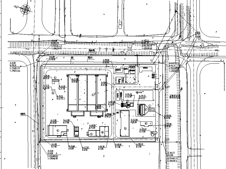 污水厂cass工艺资料下载-[广东]6万平污水处理厂建筑给排水及工艺全套图纸（CASS工艺）