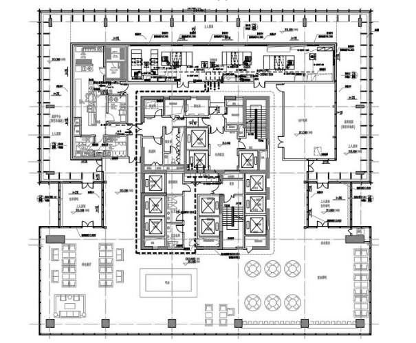 发电机房工程资料下载-江苏超高层办公酒店塔楼及配套裙房施工图