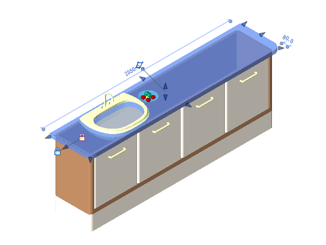 BIM族库-建筑-厨卫洁具族库（rfa，共111个）-四柜壁橱