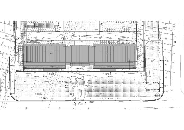 [独家]绿色建筑设计-长春智慧城市产业基地（一期）项目建筑施工图（PDF+CAD）-一期总平面图