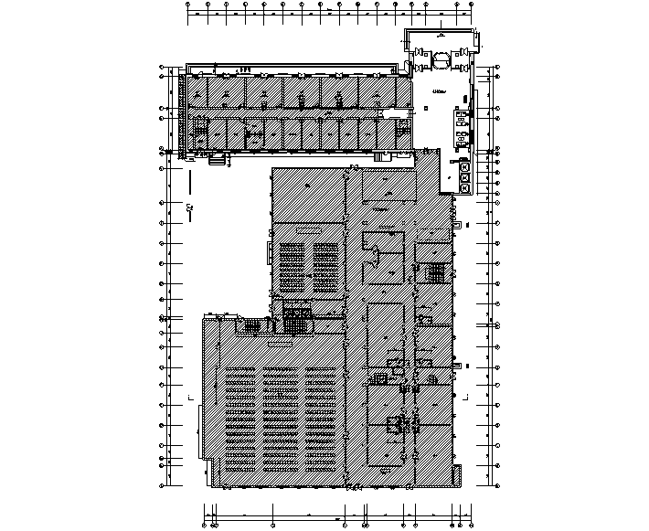 [吉林]希尔顿欢朋酒店（吉林大街）设计施工图（附效果图+软装方案）-家具布置平面图