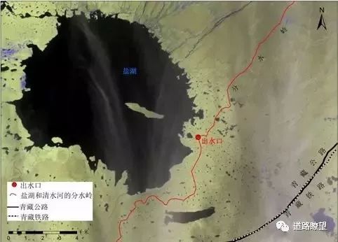 铁路公园su资料下载-可可西里盐湖水位又上升了4米!恐威胁青藏公路和青藏铁路!