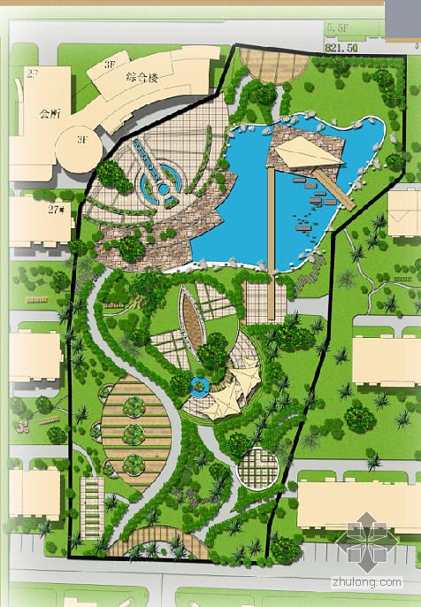 泉水河公园二期规划图图片
