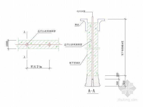 地铁地下连续墙图纸资料下载-[杭州]地铁深基坑地下连续墙围护施工方案（节点图丰富）