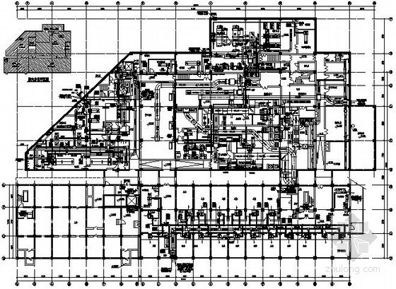 制冷控制系统原理图资料下载-[天津]酒店综合楼暖通设计施工图（自控设计 附图详细）