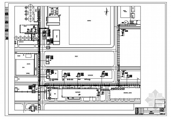 厂区综合管线图资料下载-某造纸厂厂区综合管线平面图