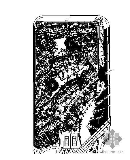 居住区设计施工图图纸资料下载-上海某居住区种植设计施工图