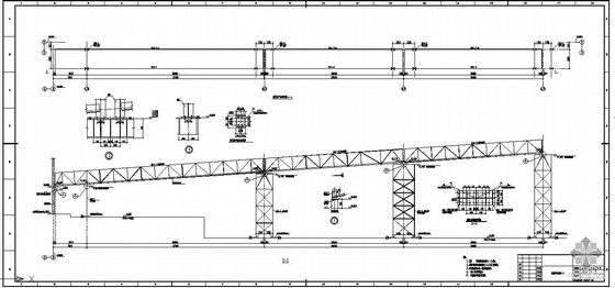 钢结构皮带廊结构图纸资料下载-某煤矿皮带廊结构设计图