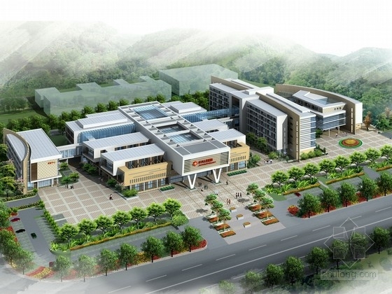 国际医院设计方案资料下载-[云南]大型人民医院规划建筑及单体设计方案文本