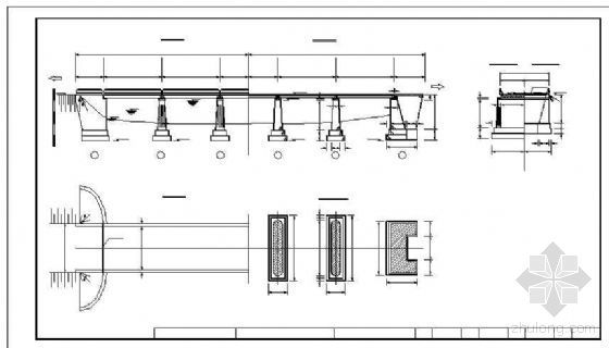 桥头搭板钢筋布置图资料下载-5-10m钢筋混凝土空心板成套cad设计图纸
