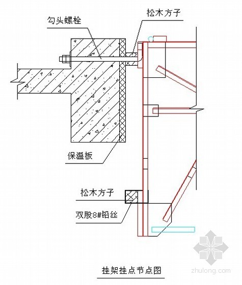[北京]住宅工程外挂脚手架施工方案(计算书)- 