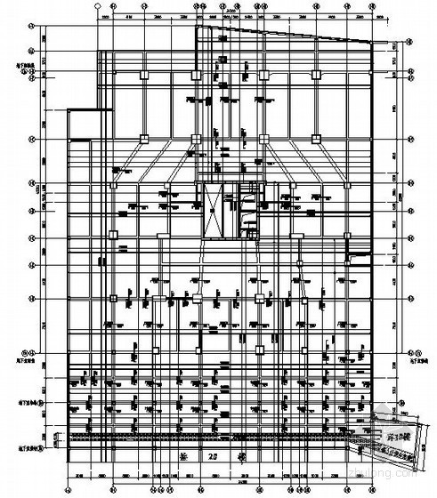 框支剪力墙住宅结构设计资料下载-[四川]某31层框支剪力墙综合楼结构设计图