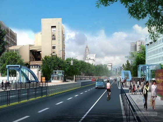 便道砖工程施工组织设计资料下载-[重庆]新建城市道路工程施工组织设计（柔性路面）