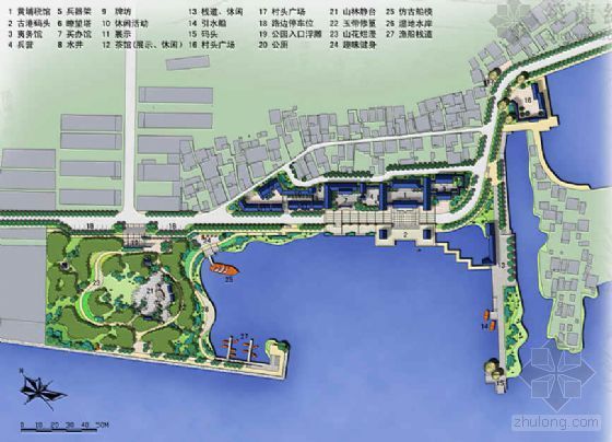 寺庙环境整治方案资料下载-广东广州港口环境景观整治设计方案