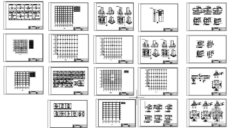 6层钢结构住宅图资料下载-[学士]某多高层钢结构住宅毕业设计(含计算书、建筑结构设计图)
