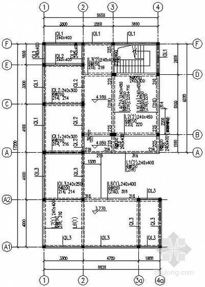 小住宅结构施工图资料下载-砖混小住宅结构施工图