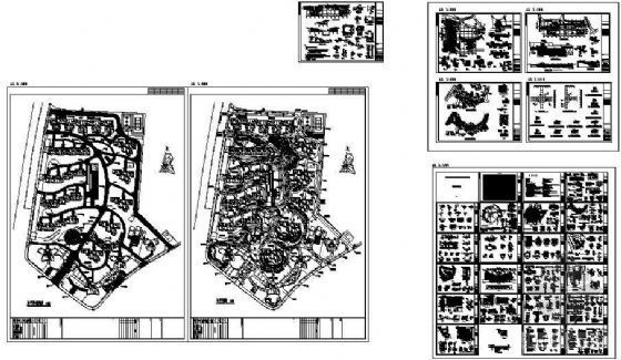 [武汉]小区景观工程园建施工图-2