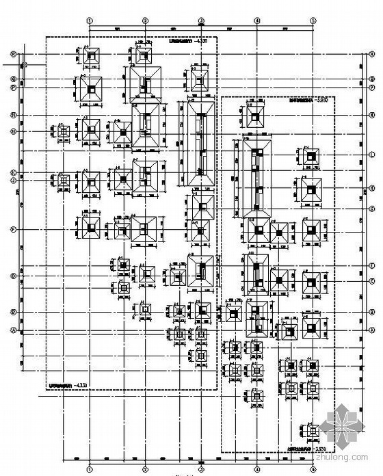 4层框架别墅全套施工图资料下载-某四层框架结构别墅全套建筑及结构施工图