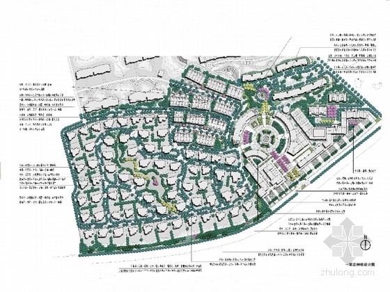 新中式风格住宅区主题资料下载-[内蒙古]西班牙文化主题综合型住宅区花园景观规划设计
