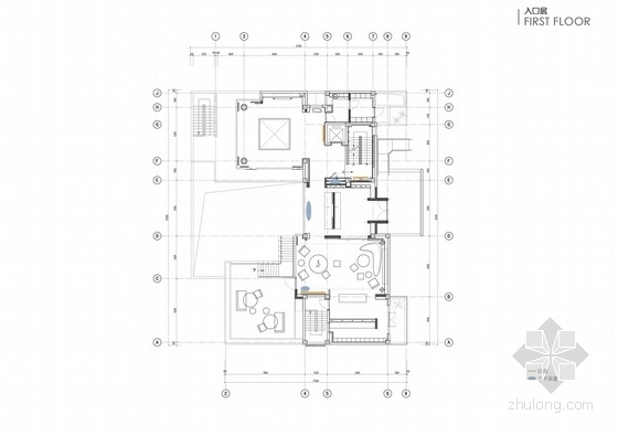 售楼中心软装方案资料下载-[江苏]精品现代简约风格三层售楼中心室内装修设计方案