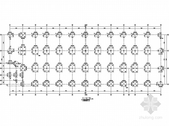 五层框架车间图纸资料下载-[浙江]五层框架结构车间厂房结构施工图