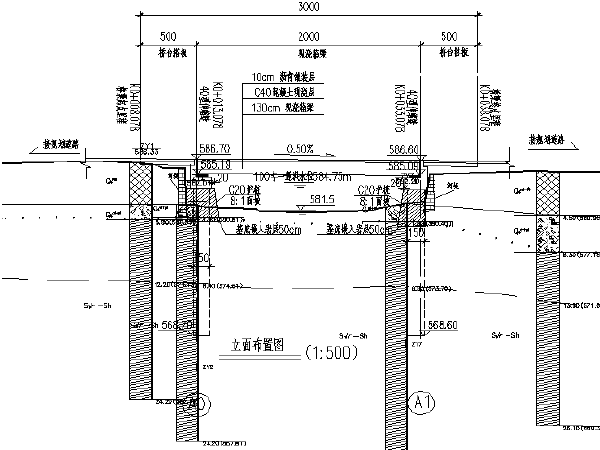 农贸市场室内平面布置资料下载-[重庆]农贸市场30m桥梁工程施工图和计算书