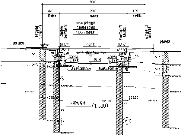 某四层商贸市场建筑施工图资料下载-[重庆]农贸市场30m桥梁工程施工图和计算书