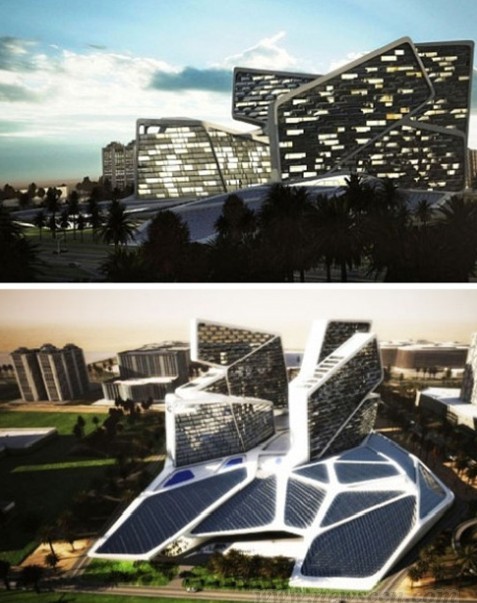 可持续性建筑设计比赛资料下载-全球十二个环保建筑设计