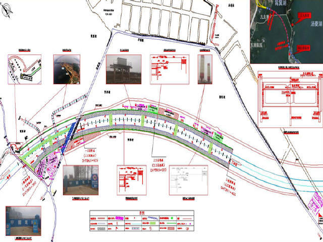 公路工程施工科技管理资料下载-创金杯奖双向4～6车道湖底隧道工程施工组织设计259页（钢板桩围堰，围护桩止水帷幕）