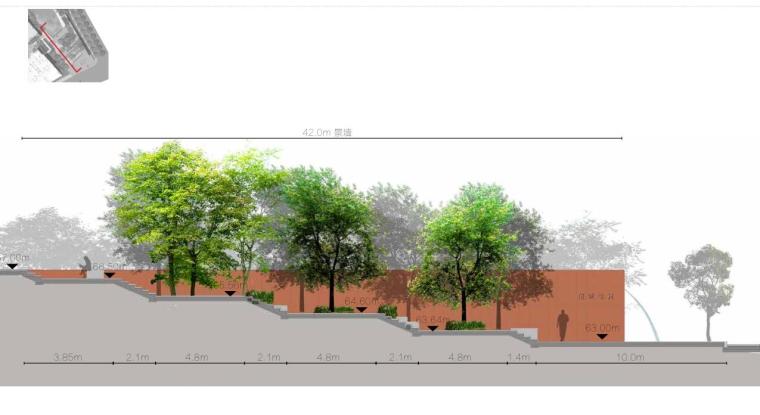 （湖南）山水间建筑汇报方案文本.pdf（60页）-剖面图