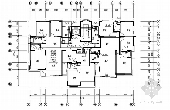 十一层住宅楼给排水施工图资料下载-E5#住宅楼给排水设计施工图