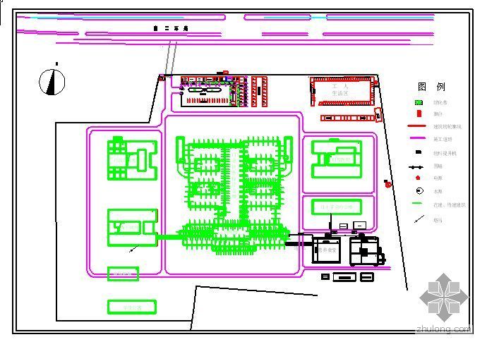 某医院住院楼结构设计资料下载-呼和浩特某医院病房楼施工组织设计（草原杯）