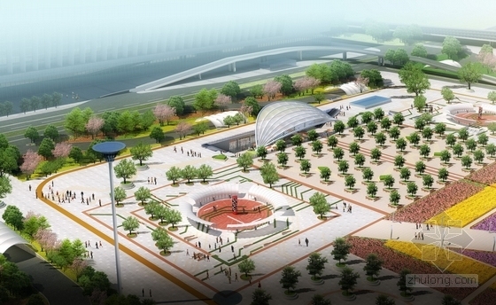 [河南]快乐多元综合公园扩初设计方案-景观效果图
