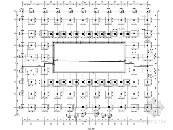 混凝土游泳池结构图资料下载-全民健身馆带游泳池预应力框架结构施工图(13年4月制图)