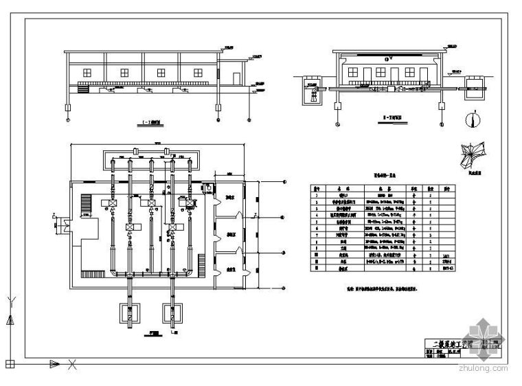 一级泵站CAD设计资料下载-泵与泵站课程设计
