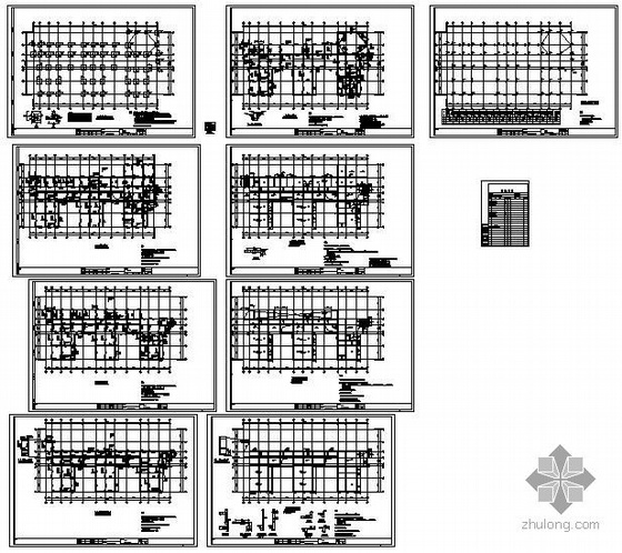 某居住小区二层幼儿园资料下载-北京某小区幼儿园结构图