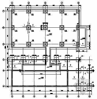 消防水泵房结构图纸资料下载-某垃圾电厂循环水泵房结构图纸