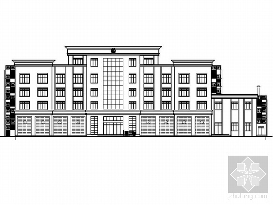 消防站改造施工方案资料下载-[西宁]某消防站建筑施工图