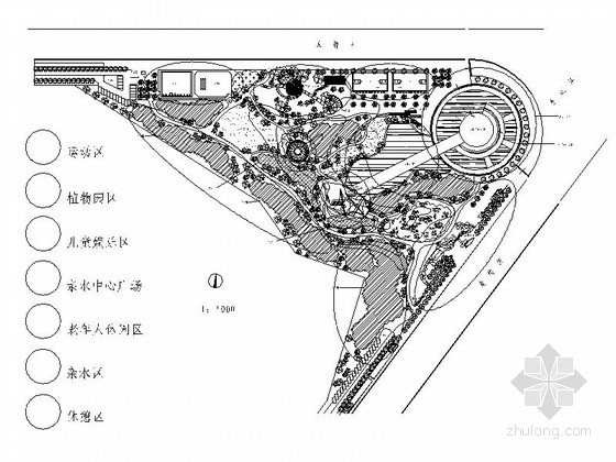 城市公园景观设计文本资料下载-[广东]生态休闲城市公园景观设计施工图