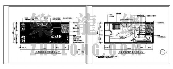 江苏某屋顶仿古花园施工图-2