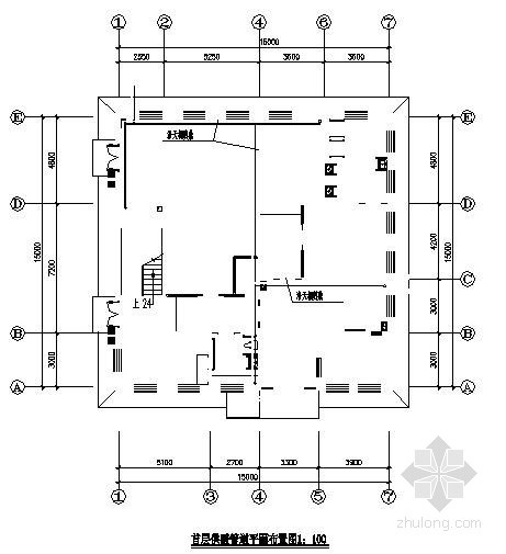 公厕CAD图纸资料下载-星级公厕地板采暖图纸