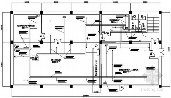 信息机房气体灭火系统设计资料下载-[北京]证劵公司信息机房电气施工图纸