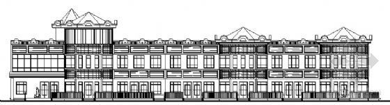 古典幼儿园设计资料下载-某二层欧式幼儿园建筑设计方案图