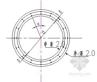 圆管涵斜管节钢筋构造图资料下载-钢筋砼圆管涵构造图(斜管节）
