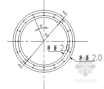 水库斜管涵工程数量表资料下载-钢筋砼圆管涵构造图(斜管节）