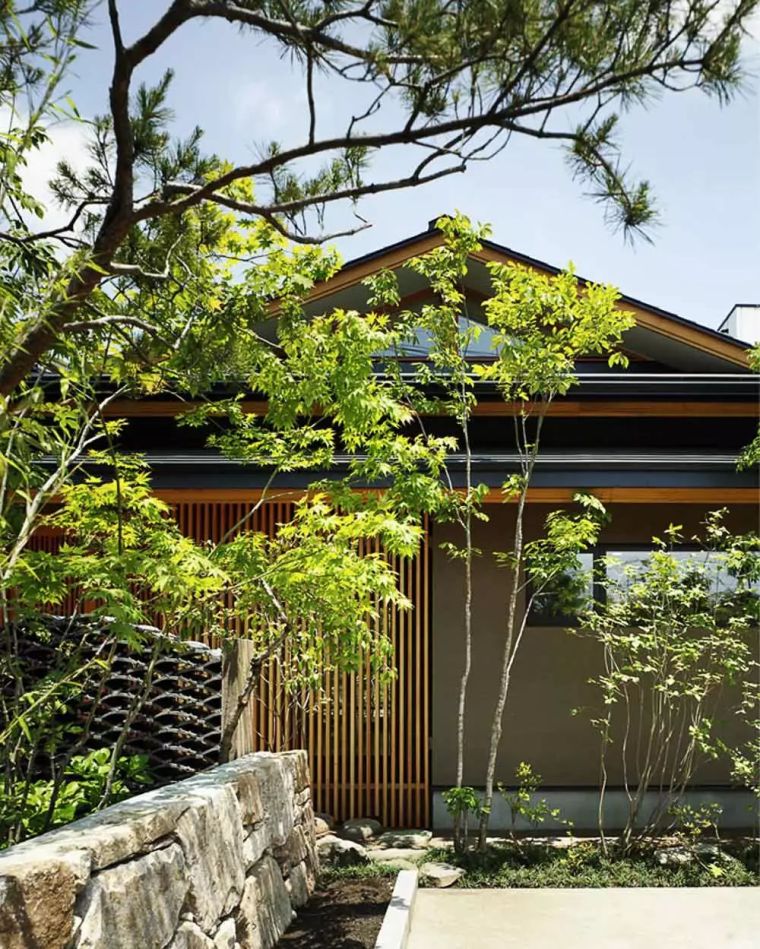 园林设计竹子资料下载-禅意小院，领略中式庭院的美
