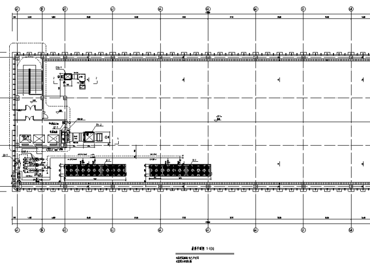 仿古游客服务中心cad资料下载-明船市便民服务中心暖通系统施工图（CAD）